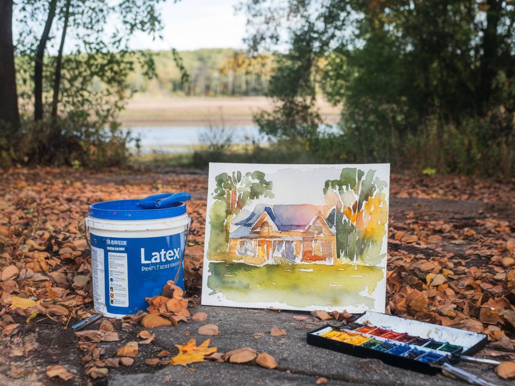 Peinture à l’eau et peinture au latex : quelles différences pour une maison écolo