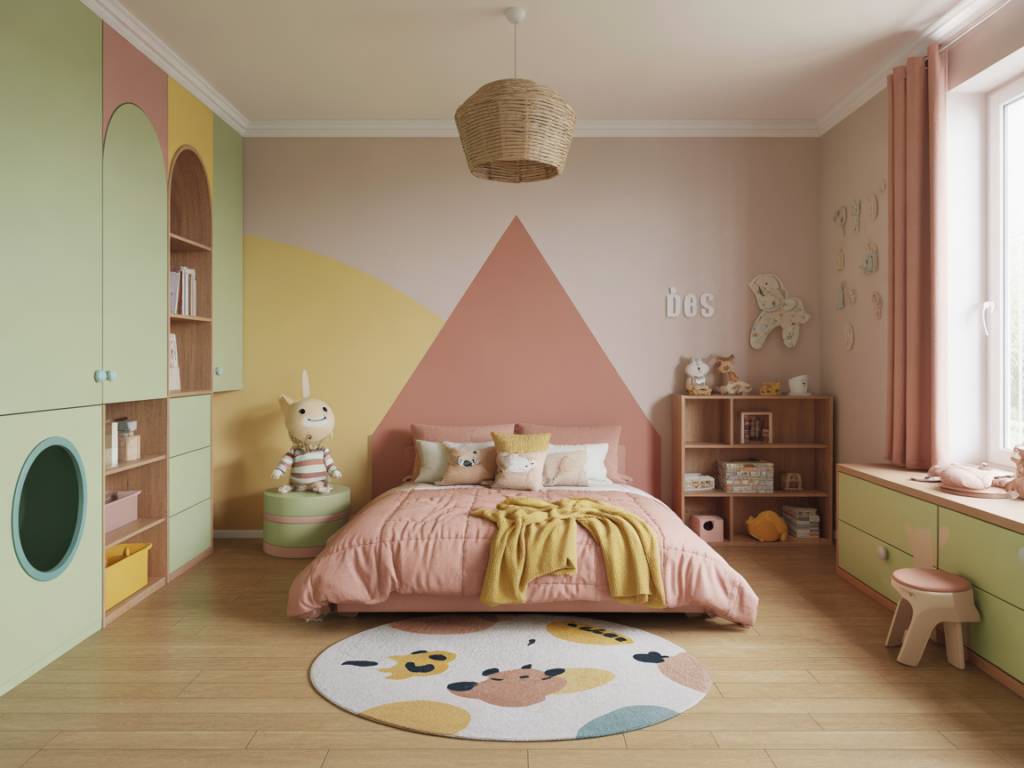 Peinture écologique pour chambres d'enfants : sécurité, couleurs et bien-être