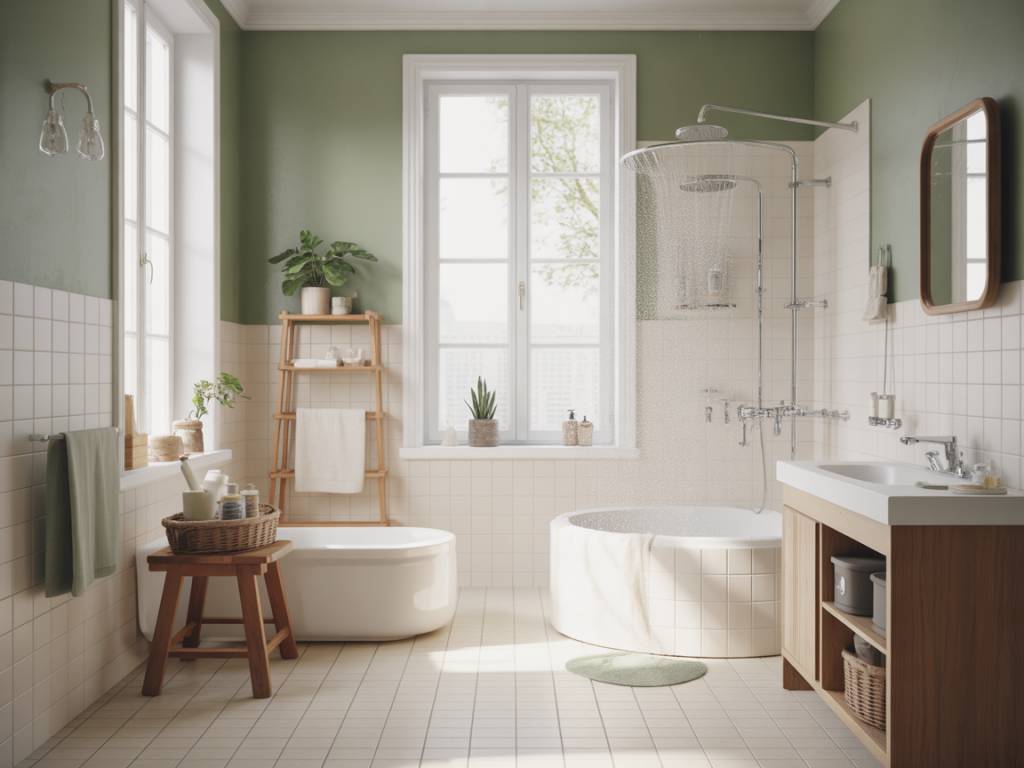 Peinture écologique pour salles de bain : choisir une finition résistante à l’humidité sans compromettre la qualité de l’air intérieur